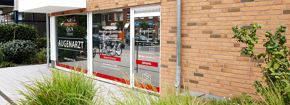 Augenarztpraxis Hamburg-Schnelsen, Frohmestraße 25a